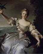 Jjean-Marc nattier Portrait of Mathilde de Canisy, Marquise d'Antin oil painting artist